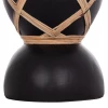 ΔΙΑΚΟΣΜΗΤΙΚΟ ΒΑΖΟ ΔΑΠΕΔΟΥ MAYNARD HM4672.01S TERRACOTTA ΜΑΥΡΟ-RATTAN Φ27.5x50Υ