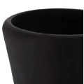 ΔΙΑΚΟΣΜΗΤΙΚΟ ΒΑΖΟ ΔΑΠΕΔΟΥ NEBULA HM4660.01M FIBER CEMENT ΜΑΥΡΟ--ΞΥΛΟ ΤΕΑΚ Φ45x148Υεκ