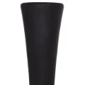 ΔΙΑΚΟΣΜΗΤΙΚΟ ΒΑΖΟ ΔΑΠΕΔΟΥ NEBULA HM4660.01M FIBER CEMENT ΜΑΥΡΟ--ΞΥΛΟ ΤΕΑΚ Φ45x148Υεκ