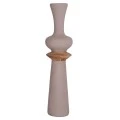 ΔΙΑΚΟΣΜΗΤΙΚΟ ΒΑΖΟ ΔΑΠΕΔΟΥ NEBULA HM4660.05L FIBER CEMENT TAUPE--ΞΥΛΟ ΤΕΑΚ Φ45x172Υεκ