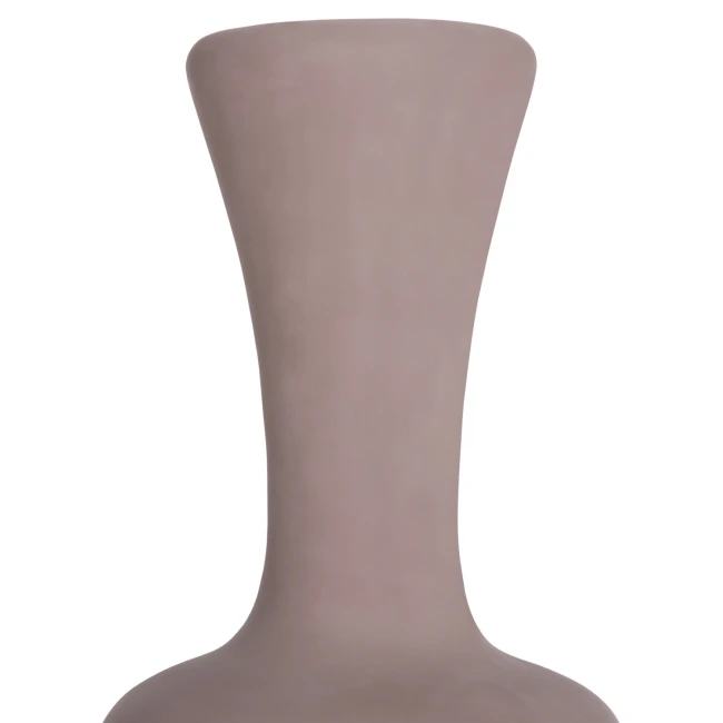 ΔΙΑΚΟΣΜΗΤΙΚΟ ΒΑΖΟ ΔΑΠΕΔΟΥ NEBULA HM4660.05L FIBER CEMENT TAUPE--ΞΥΛΟ ΤΕΑΚ Φ45x172Υεκ