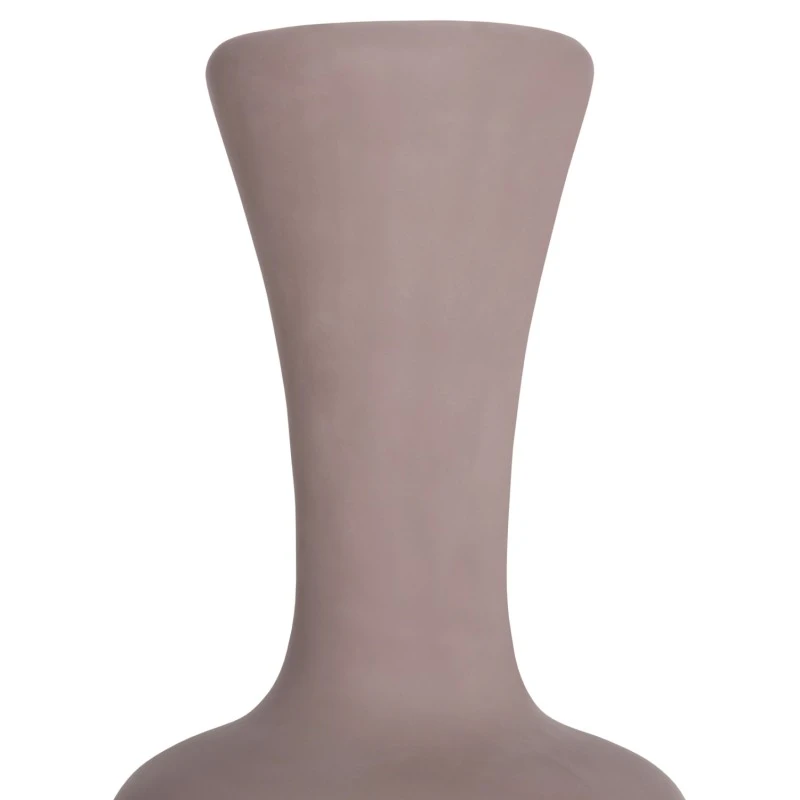 ΔΙΑΚΟΣΜΗΤΙΚΟ ΒΑΖΟ ΔΑΠΕΔΟΥ NEBULA HM4660.05L FIBER CEMENT TAUPE--ΞΥΛΟ ΤΕΑΚ Φ45x172Υεκ