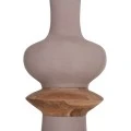 ΔΙΑΚΟΣΜΗΤΙΚΟ ΒΑΖΟ ΔΑΠΕΔΟΥ NEBULA HM4660.05L FIBER CEMENT TAUPE--ΞΥΛΟ ΤΕΑΚ Φ45x172Υεκ
