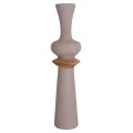 ΔΙΑΚΟΣΜΗΤΙΚΟ ΒΑΖΟ ΔΑΠΕΔΟΥ NEBULA HM4660.05L FIBER CEMENT TAUPE--ΞΥΛΟ ΤΕΑΚ Φ45x172Υεκ