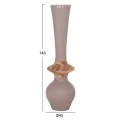 ΔΙΑΚΟΣΜΗΤΙΚΟ ΒΑΖΟ ΔΑΠΕΔΟΥ NEBULA HM4660.05M FIBER CEMENT TAUPE--ΞΥΛΟ ΤΕΑΚ Φ45x148Υεκ