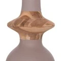 ΔΙΑΚΟΣΜΗΤΙΚΟ ΒΑΖΟ ΔΑΠΕΔΟΥ NEBULA HM4660.05M FIBER CEMENT TAUPE--ΞΥΛΟ ΤΕΑΚ Φ45x148Υεκ