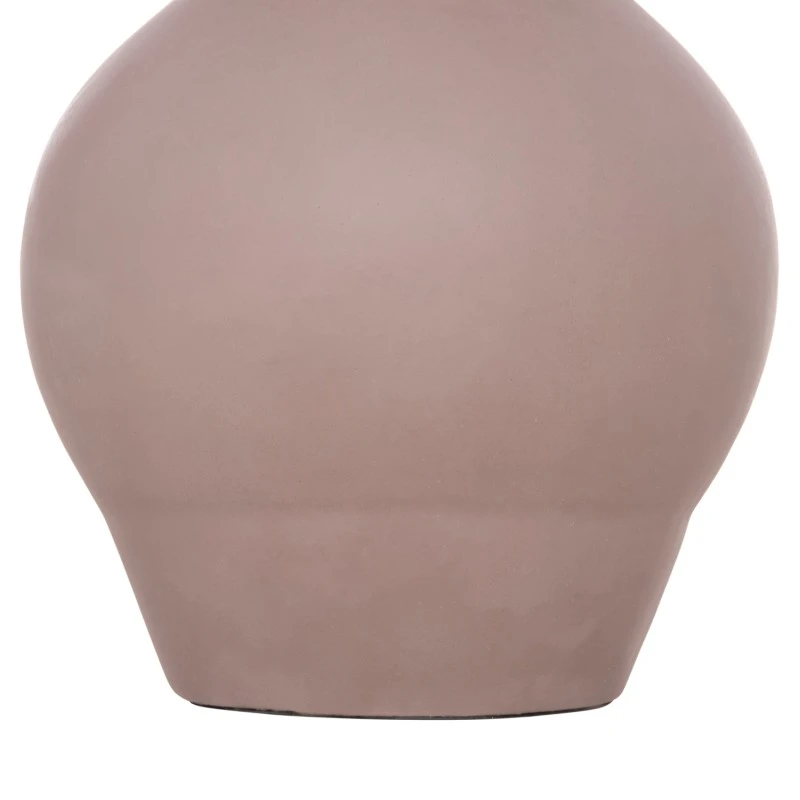 ΔΙΑΚΟΣΜΗΤΙΚΟ ΒΑΖΟ ΔΑΠΕΔΟΥ NEBULA HM4660.05M FIBER CEMENT TAUPE--ΞΥΛΟ ΤΕΑΚ Φ45x148Υεκ