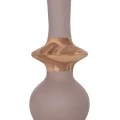 ΔΙΑΚΟΣΜΗΤΙΚΟ ΒΑΖΟ ΔΑΠΕΔΟΥ NEBULA HM4660.05M FIBER CEMENT TAUPE--ΞΥΛΟ ΤΕΑΚ Φ45x148Υεκ