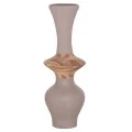 ΔΙΑΚΟΣΜΗΤΙΚΟ ΒΑΖΟ ΔΑΠΕΔΟΥ NEBULA HM4660.05S FIBER CEMENT TAUPE--ΞΥΛΟ ΤΕΑΚ Φ45x115Υεκ