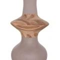 ΔΙΑΚΟΣΜΗΤΙΚΟ ΒΑΖΟ ΔΑΠΕΔΟΥ NEBULA HM4660.05S FIBER CEMENT TAUPE--ΞΥΛΟ ΤΕΑΚ Φ45x115Υεκ