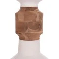 ΔΙΑΚΟΣΜΗΤΙΚΟ ΒΑΖΟ ΔΑΠΕΔΟΥ NEBULA HM4661.02 FIBER CEMENT ΛΕΥΚΟ--ΞΥΛΟ ΤΕΑΚ Φ60x115Υεκ.