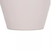 ΔΙΑΚΟΣΜΗΤΙΚΟ ΒΑΖΟ ΔΑΠΕΔΟΥ NEBULA HM4661.02 FIBER CEMENT ΛΕΥΚΟ--ΞΥΛΟ ΤΕΑΚ Φ60x115Υεκ.