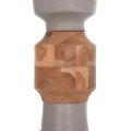 ΔΙΑΚΟΣΜΗΤΙΚΟ ΒΑΖΟ ΔΑΠΕΔΟΥ NEBULA HM4661.03 FIBER CEMENT ΓΚΡΙ--ΞΥΛΟ ΤΕΑΚ Φ60x115Υεκ.