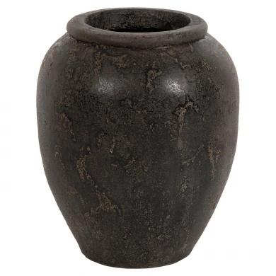 ΔΙΑΚΟΣΜΗΤΙΚΟ ΒΑΖΟ ΔΑΠΕΔΟΥ SPARTA HM7928 ΤΕΡΑΚΟΤΑ ΣΕ ΜΑΥΡΗ ΑΠΟΧΡΩΣΗ Φ44x49Υ εκ.