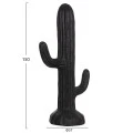ΔΙΑΚΟΣΜΗΤΙΚΟΣ ΚΑΚΤΟΣ ΔΑΠΕΔΟΥ CACTUS HM4386.01L ΓΥΨΟΣ ΣΕ ΜΑΥΡΟ 63x37x150Υεκ.