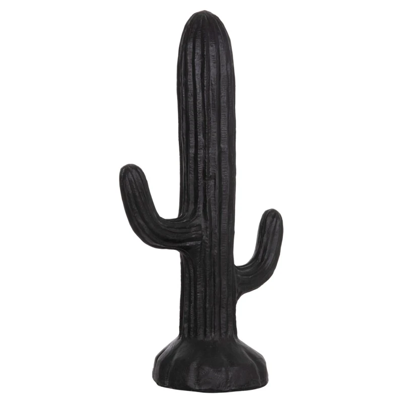 ΔΙΑΚΟΣΜΗΤΙΚΟΣ ΚΑΚΤΟΣ ΔΑΠΕΔΟΥ CACTUS HM4386.01M ΓΥΨΟΣ ΣΕ ΜΑΥΡΟ 54x34x103Υεκ.