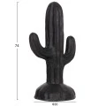 ΔΙΑΚΟΣΜΗΤΙΚΟΣ ΚΑΚΤΟΣ ΔΑΠΕΔΟΥ CACTUS HM4386.01S ΓΥΨΟΣ ΣΕ ΜΑΥΡΟ 42x30x74Υεκ.