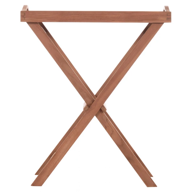 ΔΙΣΚΟΣ ΣΕΡΒΙΡΙΣΜΑΤΟΣ ΣΕ ΠΤΥΣΣΟΜΕΝΗ ΒΑΣΗ BARNABY HM4580 ΞΥΛΟ TEAK--ΦΥΣΙΚΟ 63x40x77Υεκ