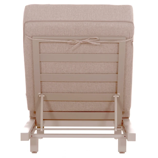 ΕΠΑΓΓΕΛΜ. ΞΑΠΛΩΣΤΡΑ JESSIE HM10714.04 ΚΑΠΟΥΤΣΙΝΟ ΑΛΟΥΜ.--ΜΠΕΖ ΜΑΞΙΛΑΡΙ 200x71x79Υεκ