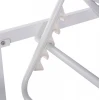 ΕΠΑΓΓΕΛΜ. ΞΑΠΛΩΣΤΡΑ MALLOW HM10715.01 ΛΕΥΚΟ ΑΛΟΥΜ.& ΓΚΡΙ ΜΑΞΙΛΑΡΙ 198x71x40,5-103Υεκ.