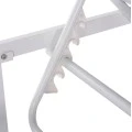 ΕΠΑΓΓΕΛΜ. ΞΑΠΛΩΣΤΡΑ MALLOW HM10715.01 ΛΕΥΚΟ ΑΛΟΥΜ.& ΓΚΡΙ ΜΑΞΙΛΑΡΙ 198x71x40,5-103Υεκ.