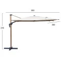 ΚΑΛΥΜΜΑ 3X3m ΓΙΑ ΟΜΠΡΕΛΑ HM6622.02 - SPUN POLYESTER ΣΕ ΜΠΕΖ
