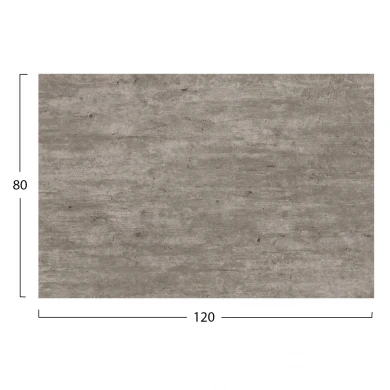 ΕΠΙΦΑΝΕΙΑ ΤΡΑΠΕΖΙΟΥ HPL ΟΡΘΟΓΩΝΙΑ HM5840.37 CONCRETE 120x80εκ.