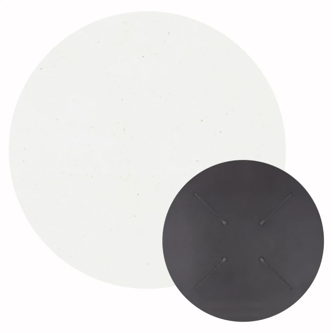 ΕΠΙΦΑΝΕΙΑ ΤΡΑΠΕΖΙΟΥ HPL ΣΤΡΟΓΓΥΛΗ HM5841.23 WHITE Φ60εκ.