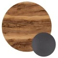 ΕΠΙΦΑΝΕΙΑ ΤΡΑΠΕΖΙΟΥ HPL ΣΤΡΟΓΓΥΛΗ HM5841.30 INDIAN SHESHAM Φ60εκ.