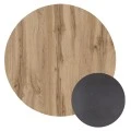 ΕΠΙΦΑΝΕΙΑ ΤΡΑΠΕΖΙΟΥ HPL ΣΤΡΟΓΓΥΛΗ HM5842.36 SONAMA OAK Φ70εκ.