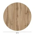 ΕΠΙΦΑΝΕΙΑ ΤΡΑΠΕΖΙΟΥ HPL ΣΤΡΟΓΓΥΛΗ HM5842.36 SONAMA OAK Φ70εκ.
