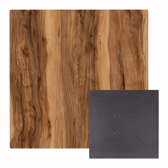 ΕΠΙΦΑΝΕΙΑ ΤΡΑΠΕΖΙΟΥ HPL ΤΕΤΡΑΓΩΝΗ HM5837.30 INDIAN SHEESHAM 60x60εκ.