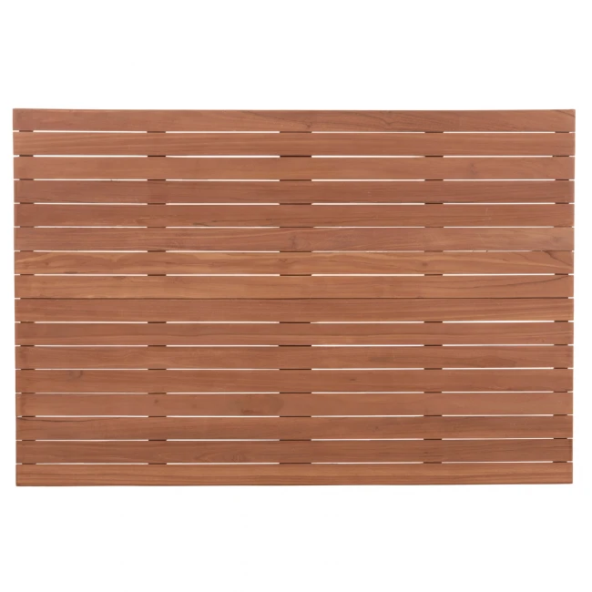 ΕΠΙΦΑΝΕΙΑ ΤΡΑΠΕΖΙΟΥ ΟΡΘΟΓΩΝΙΑ HM18138 ΞΥΛΟ TEAK--ΦΥΣΙΚΟ 120x80x4(πάχος)εκ.