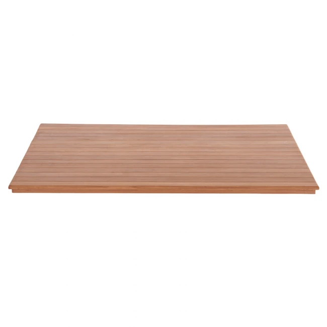 ΕΠΙΦΑΝΕΙΑ ΤΡΑΠΕΖΙΟΥ ΟΡΘΟΓΩΝΙΑ HM18138 ΞΥΛΟ TEAK--ΦΥΣΙΚΟ 120x80x4(πάχος)εκ.