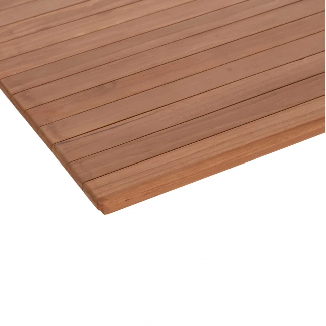 ΕΠΙΦΑΝΕΙΑ ΤΡΑΠΕΖΙΟΥ ΟΡΘΟΓΩΝΙΑ HM18138 ΞΥΛΟ TEAK--ΦΥΣΙΚΟ 120x80x4(πάχος)εκ.