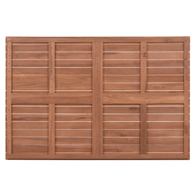 ΕΠΙΦΑΝΕΙΑ ΤΡΑΠΕΖΙΟΥ ΟΡΘΟΓΩΝΙΑ HM18138 ΞΥΛΟ TEAK--ΦΥΣΙΚΟ 120x80x4(πάχος)εκ.