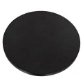 ΕΠΙΦΑΝΕΙΑ ΤΡΑΠΕΖΙΟΥ SINTERED STONE HM6652.01 ΜΑΥΡΗ ΜΕ ΠΛΑΙΣΙΟ ALU ΜΑΥΡO Φ60εκ.