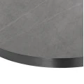 ΕΠΙΦΑΝΕΙΑ ΤΡΑΠΕΖΙΟΥ SINTERED STONE HM6653.05 GREY MARBLE--ΠΛΑΙΣΙΟ ALU ΓΚΡΙ Φ70εκ.