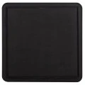 ΕΠΙΦΑΝΕΙΑ ΤΡΑΠΕΖΙΟΥ SINTERED STONE HM6654.03 BLACK MARBLE--ΠΛΑΙΣΙΟ ALU ΜΑΥΡΟ 70x70εκ.