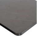 ΕΠΙΦΑΝΕΙΑ ΤΡΑΠΕΖΙΟΥ SINTERED STONE HM6654.05 GREY MARBLE--ΠΛΑΙΣΙΟ ALU ΓΚΡΙ 70x70εκ.