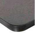 ΕΠΙΦΑΝΕΙΑ ΤΡΑΠΕΖΙΟΥ SINTERED STONE HM6654.05 GREY MARBLE--ΠΛΑΙΣΙΟ ALU ΓΚΡΙ 70x70εκ.