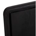 ΕΠΙΦΑΝΕΙΑ ΤΡΑΠΕΖΙΟΥ SINTERED STONE HM6655.03 BLACK MARBLE--ΠΛΑΙΣΙΟ ALU ΜΑΥΡΟ 80x80εκ.
