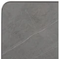 ΕΠΙΦΑΝΕΙΑ ΤΡΑΠΕΖΙΟΥ SINTERED STONE HM6655.05 GREY MARBLE--ΠΛΑΙΣΙΟ ALU ΓΚΡΙ 80x80εκ.