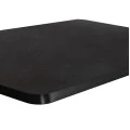 ΕΠΙΦΑΝΕΙΑ ΤΡΑΠΕΖΙΟΥ SINTERED STONE HM6656.01 ΜΑΥΡΗ ΜΕ ΠΛΑΙΣΙΟ ALU ΜΑΥΡΟ 120x80εκ.