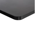 ΕΠΙΦΑΝΕΙΑ ΤΡΑΠΕΖΙΟΥ SINTERED STONE HM6656.01 ΜΑΥΡΗ ΜΕ ΠΛΑΙΣΙΟ ALU ΜΑΥΡΟ 120x80εκ.