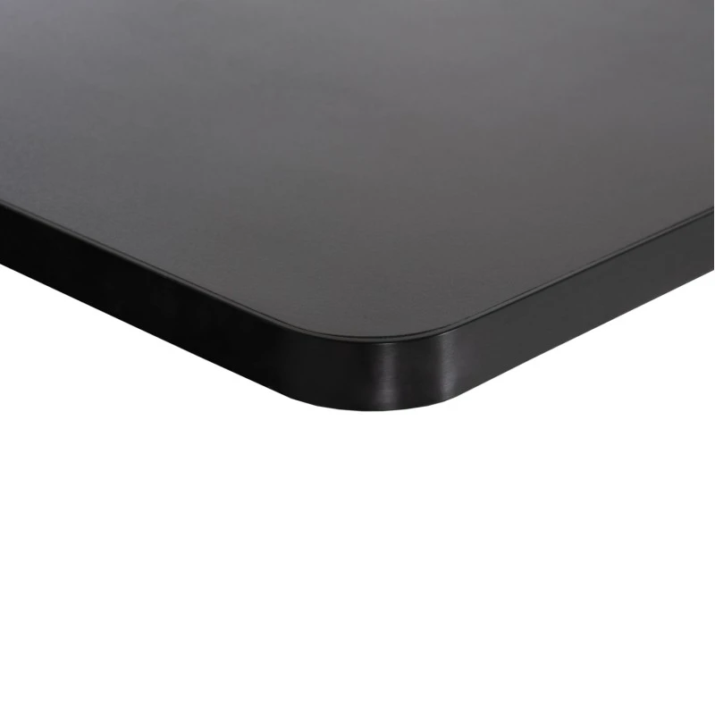 ΕΠΙΦΑΝΕΙΑ ΤΡΑΠΕΖΙΟΥ SINTERED STONE HM6656.01 ΜΑΥΡΗ ΜΕ ΠΛΑΙΣΙΟ ALU ΜΑΥΡΟ 120x80εκ.