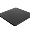 ΕΠΙΦΑΝΕΙΑ ΤΡΑΠΕΖΙΟΥ SINTERED STONE ΤΕΤΡΑΓΩΝΗ HM6654.01 ΜΑΥΡΗ ΜΕ ΠΛΑΙΣΙΟ ALU ΜΑΥΡΟ 70x70εκ.