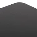 ΕΠΙΦΑΝΕΙΑ ΤΡΑΠΕΖΙΟΥ SINTERED STONE ΤΕΤΡΑΓΩΝΗ HM6654.01 ΜΑΥΡΗ ΜΕ ΠΛΑΙΣΙΟ ALU ΜΑΥΡΟ 70x70εκ.