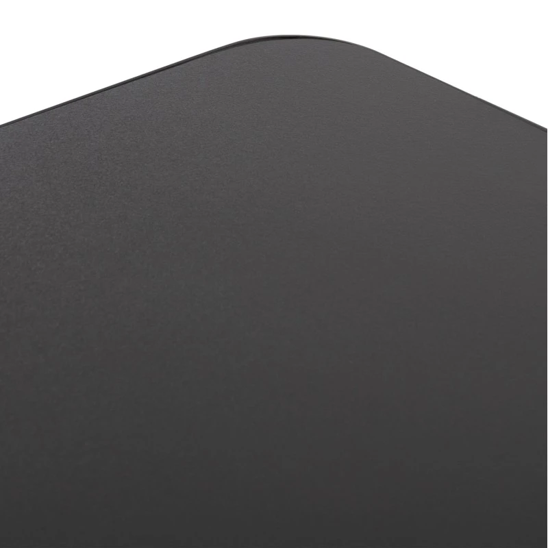 ΕΠΙΦΑΝΕΙΑ ΤΡΑΠΕΖΙΟΥ SINTERED STONE ΤΕΤΡΑΓΩΝΗ HM6654.01 ΜΑΥΡΗ ΜΕ ΠΛΑΙΣΙΟ ALU ΜΑΥΡΟ 70x70εκ.
