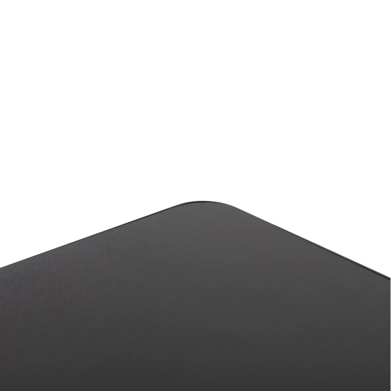 ΕΠΙΦΑΝΕΙΑ ΤΡΑΠΕΖΙΟΥ SINTERED STONE ΤΕΤΡΑΓΩΝΗ HM6655.01 ΜΑΥΡΗ ΜΕ ΠΛΑΙΣΙΟ ALU ΜΑΥΡΟ 80x80εκ.